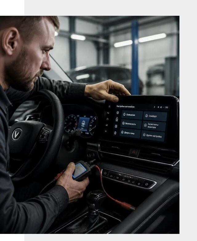 Русификация Changan CS55 и мультимедиа под ключ в Тамбове