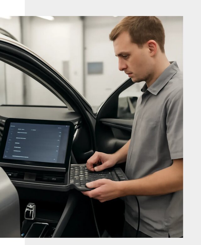 Русификация мультимедиа автомобилей Lynk Co в Тамбове